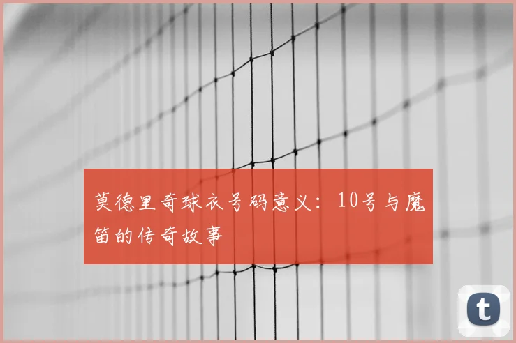 莫德里奇球衣号码意义:10号与魔笛的传奇故事